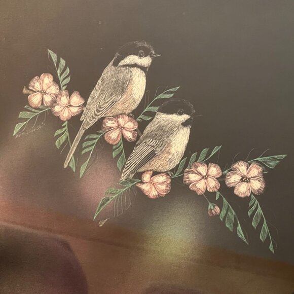 Charming Framed Bird Artwork w/ Glass, Matting & Wall Protectors – Ready to Hang - Picture 4 of 14